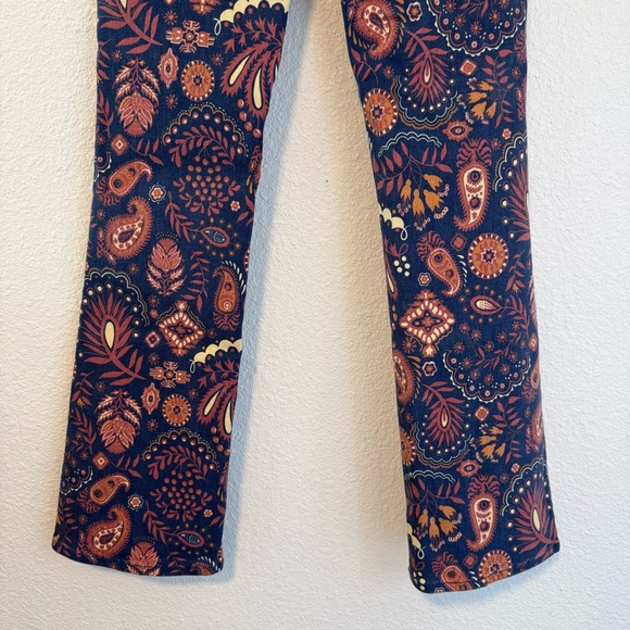 MOTHER The Hustler Flood High-Rise Crop Jeans NWT in Henna Happiness 23 - Picture 10 of 16